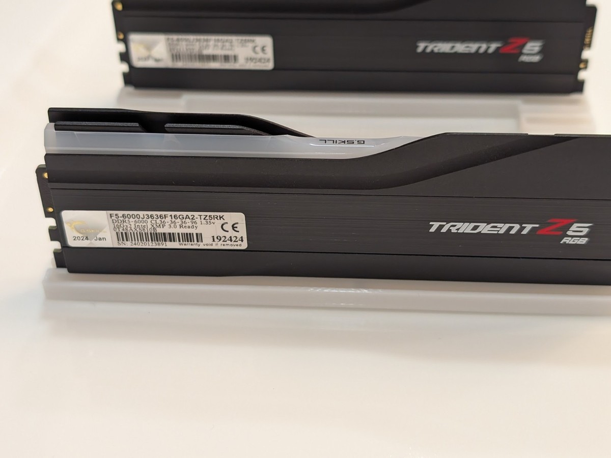 G.Skill Trident Z5 RGB 32GB (2x16GB) DDR5 6000 CL36 Desktop PC