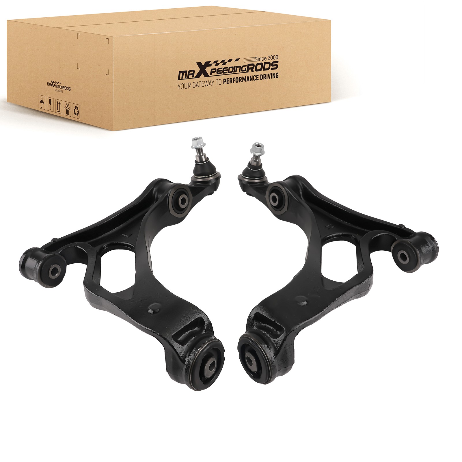 Front Lower Track Suspension Control Wishbone Arm For Vw Touareg 2x Lh Rh