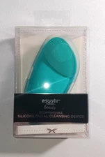 New Equate Beauty USB Rechargeable Silicone Facial Cleansing Device Teal 5 Speed