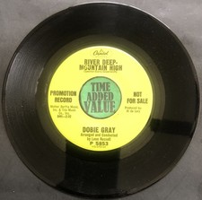Northern Soul Promo 45 Dobie Gray, &ldquo;River Deep-Mountain High&rdquo;, Capt.P-5853, Mint