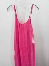 Pre-Owned Made In Italy Pink Size One Size Maxi Sleeveless Dress