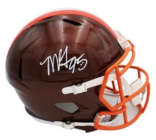 Myles Garrett Signed Cleveland Browns Speed Full Size Flash NFL Helmet