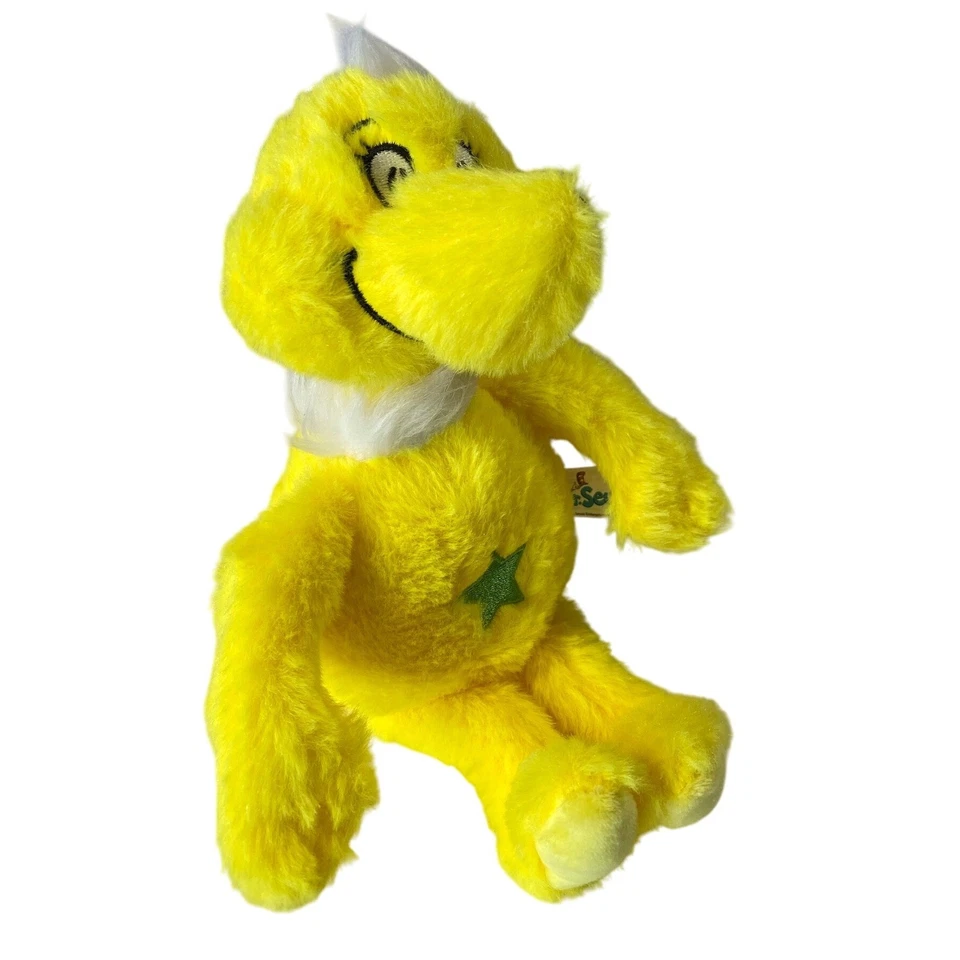 Dr Seuss Yertle the Turtle Plush Toy Character Stuffed Animal Yellow Star Belly - image 3 of 4