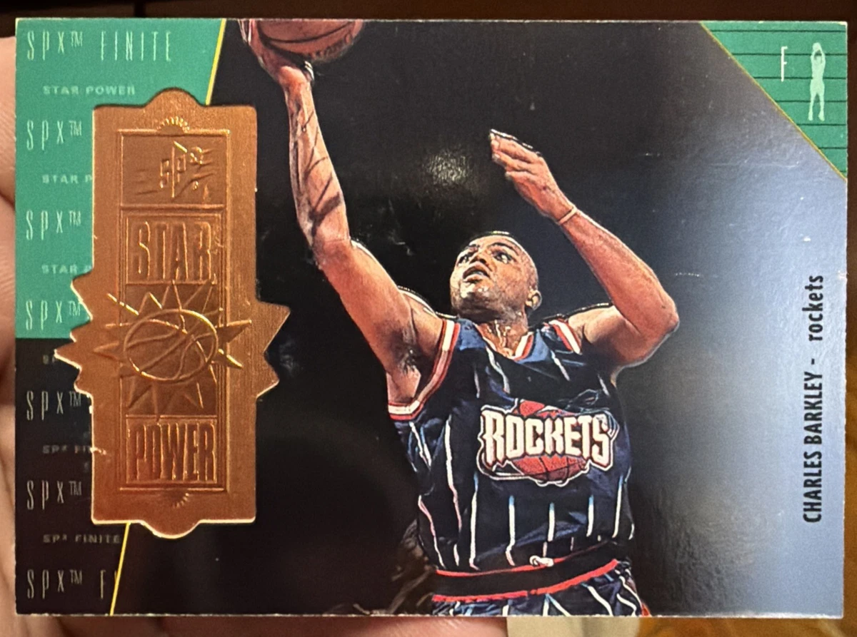 Charles Barkley Basketball Houston Rockets Sports Trading Cards 