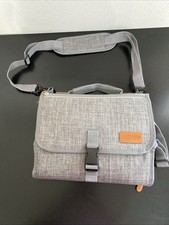 Muppykap Portable Changing Pad, Bag With Strap  Compartments NEW