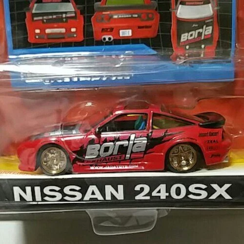 JADA TOYS NISSAN 240SX 1/64 Mini Car Rare NEW