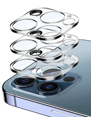 Kameraschutz für IPhone [3 Stück]  11,12,13,14 Pro/ Pro Max/ Plus