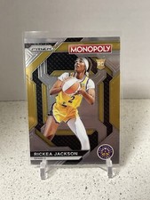 2024 Panini Prizm Monopoly Rickea Jackson Rookie Insert #WNBA25 LA Sparks RC