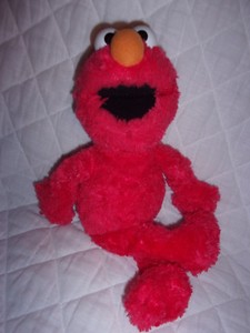 2002 Sesame Street Elmo Plush Soft Toy Stuffed Animal 15
