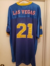 DC Classic Blue/Gold Las Vegas Spade Polyester Jersey 21 Size 2XL