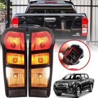 Rucklicht RÜCkleuchte Rauch Schwarz Tint FÜR Isuzu D-MAX Dmax Holden Rodeo 12-18