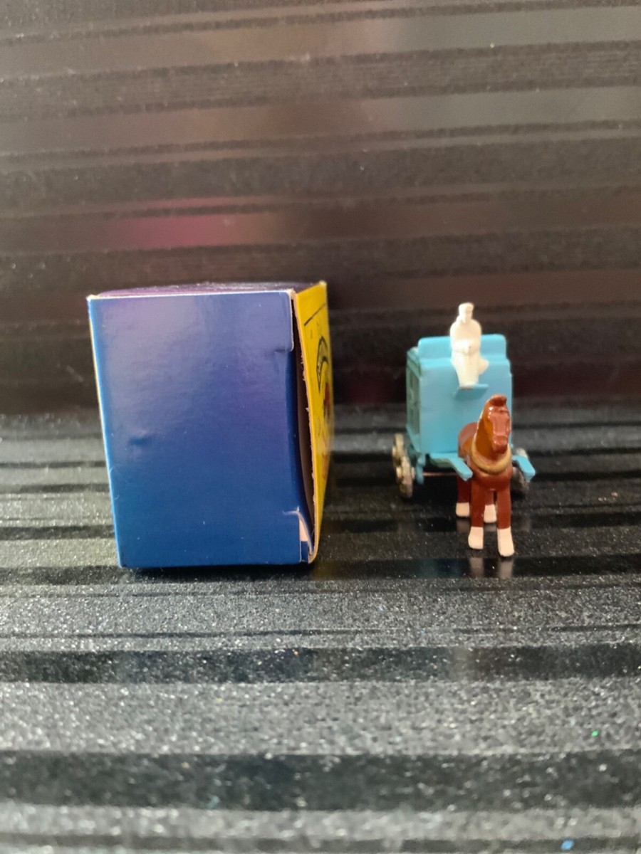 MATCHBOX SERIES A MOKO LESNEY No. 7 HORSE DRAWN MILK CARRIAGE BOX