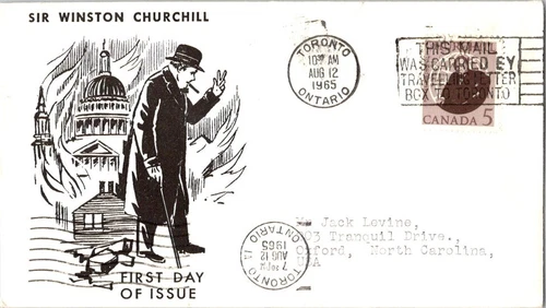 Canada Scott 440 Typewritten Address.