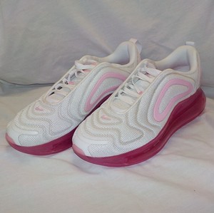 air max rosa e branco