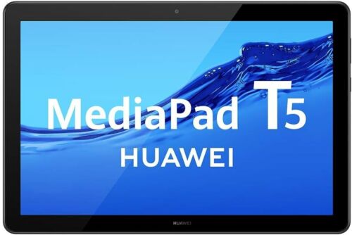 HUAWEI MediaPad T5 10" Wifi - Tablet 32GB, 2GB RAM, Black - Excellent Condition - Afbeelding 1 van 8