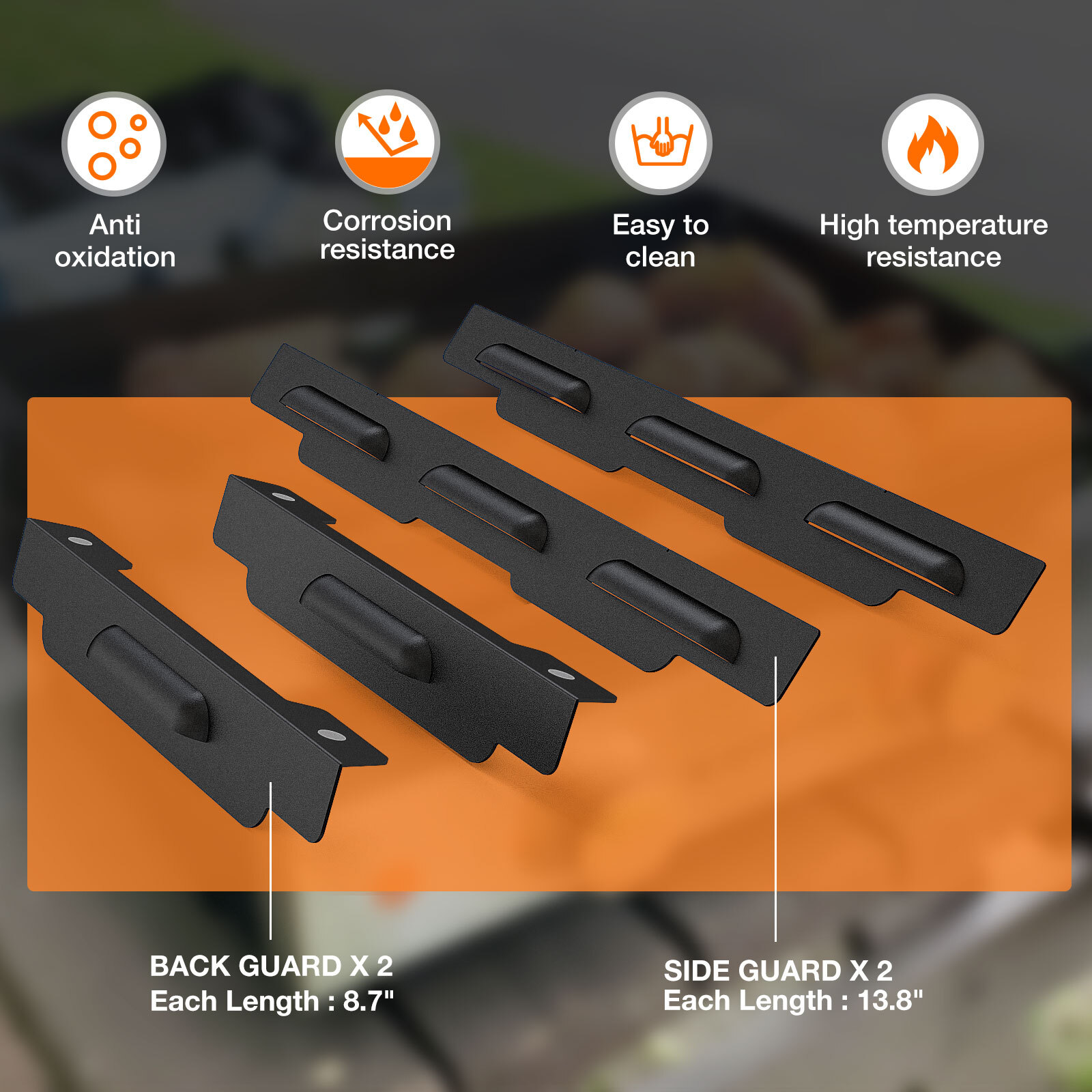 Wind Guards for Blackstone 22” Griddle,Grill Accessorie Protect Flame