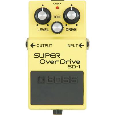 Boss SD1 Super Overdrive Effektpedal für Gitarre
