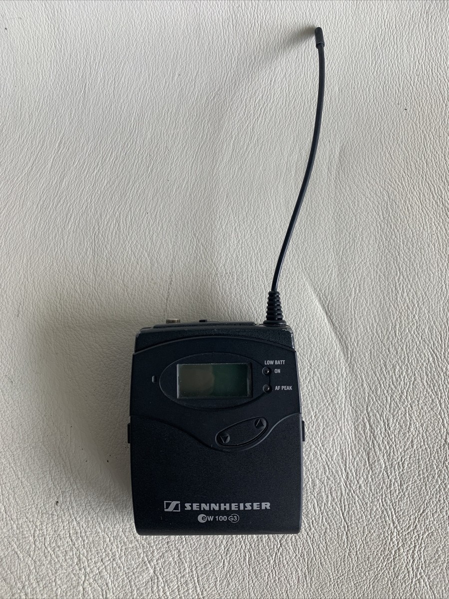 Sennheiser EW 100 G3 ワイヤレスマイクセット Sennheiser_ew_100_ENG_G3_14786