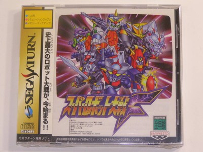 Sega Saturn NEC PC Engine Super Robot Wars F TV Game Toy Game Software Japan