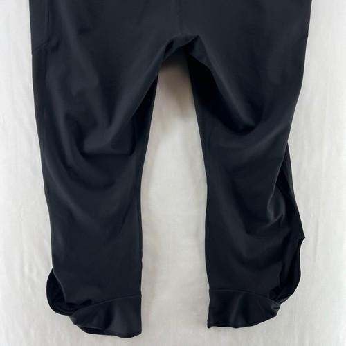 FABLETICS Leggings Womens 4X 22-24 Oasis High Waisted Twist 7/8 Cropped Black - Picture 6 of 12