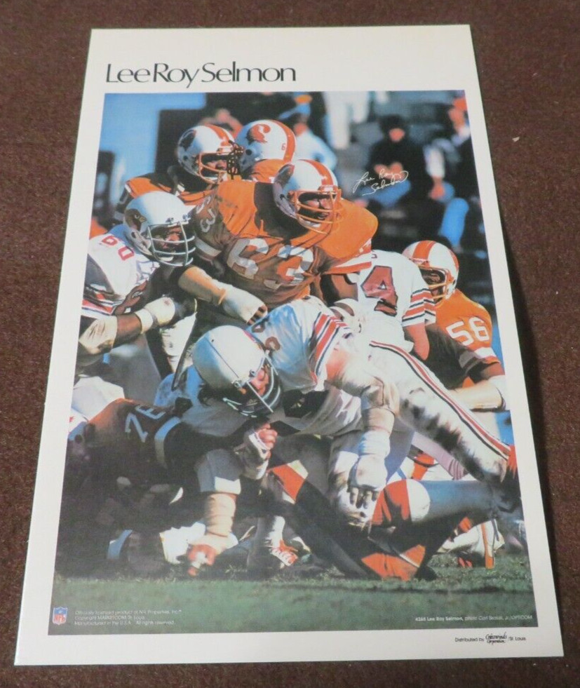 SSC114 1978 MARKETCOM NFL MINI POSTER LEEROY SELMON #43