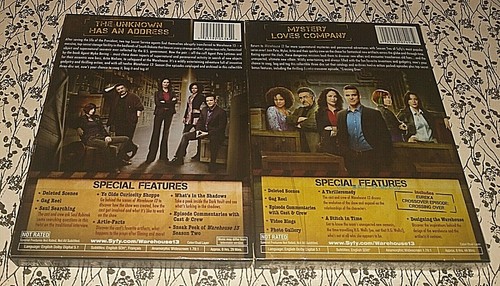 Warehouse 13 - SyFy Series, Season 1 and 2 Discs are in like new condition - Picture 2 of 11