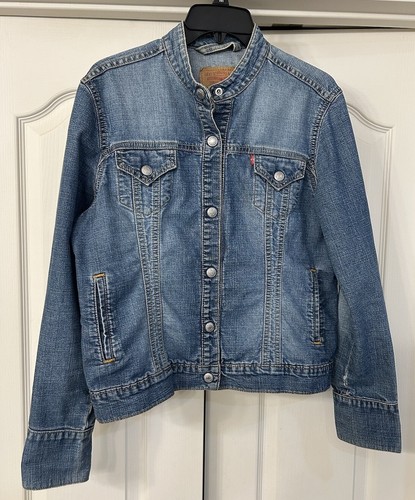 Vintage Levi’s Easy Rider Denim Jacket Size Large Biker Trucker Made In ...