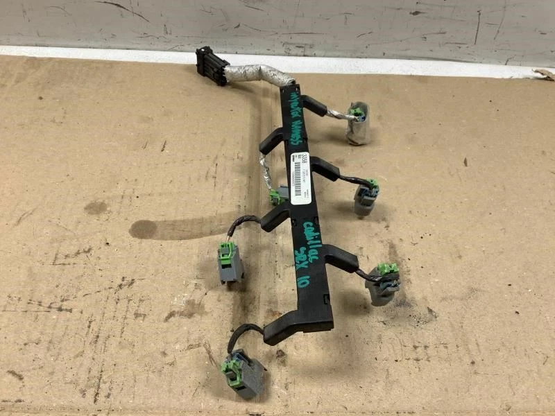 Cadillac SRX 2010 2011 2,8 L motor inyector de combustible arnés de cableado OEM+ Foto 4 de 4