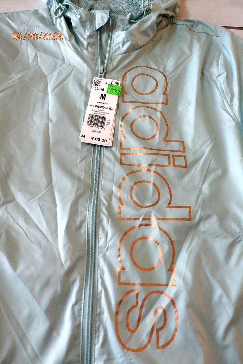 Adidas mint green online windbreaker