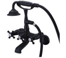 NEW Sumerain Clawfoot Tub Faucet Bronze,Wall Mount Tub Filler Oil Rubbed Bronze