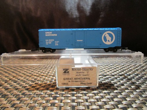 Z MTL 13605 50FT STD BOX CAR PLUG DOOR GREAT NORTHERN #36800 LNIB - Picture 2 of 3