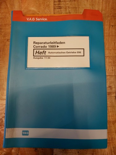 Reparaturleitfaden Automatisches Getriebe 096 VW Corrado 1989 - Ausgabe 11.1994