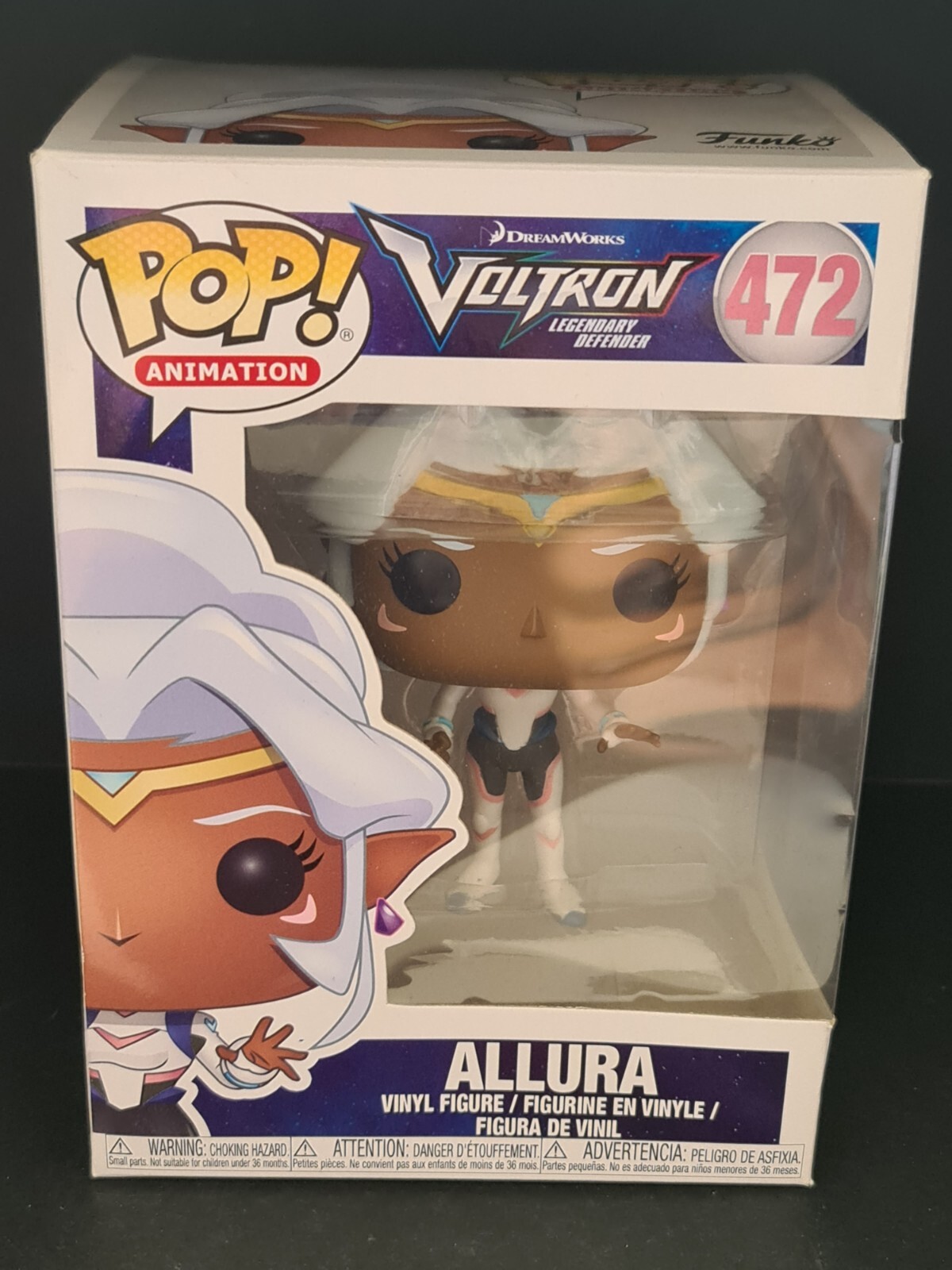 Funko POP! Voltron Allura Vinyl Figure #472 in protective case