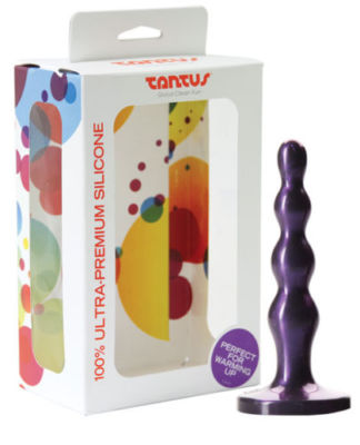 Tantus RIPPLE SMALL MIDNIGHT PURPLE Anal Plugs - Perfect Warm Up for Real  Fun | eBay