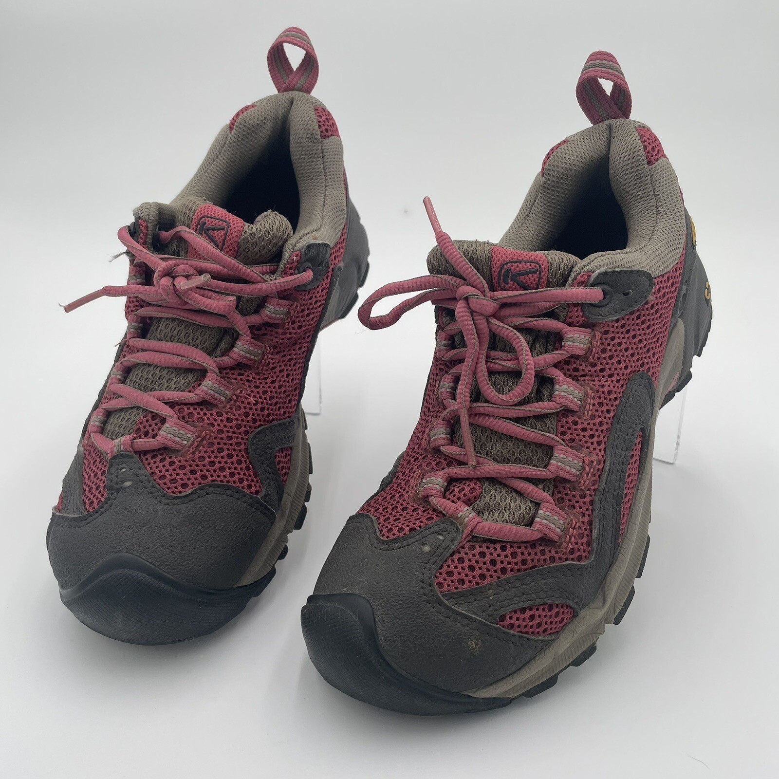 Scarpe da trekking trail running da donna KEEN rosa taglia 7 5