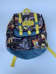 red yellow blue backpack