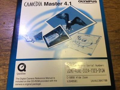 OLYMPUS CAMEDIA Master Reference Manuals On CD-ROM For D