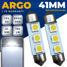 Fits Vauxhall Vivaro Interior White Led Light Bulb Festoon Canbus Error Free Smd
