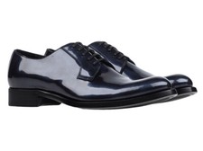 $1250 Designer Rare DOLCE&GABBANA Men's Laced D&G Derby Oxford Dress Shoes 6