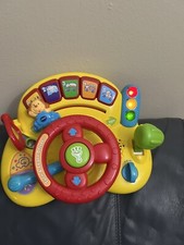 Vtech Turn and Learn Driver, Yellow Works Fine