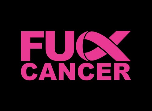 F Cancer Awareness Ribbon DieCut Vinyl Window Decal Sticker Car Truck SUV JDM - Picture 19 of 24