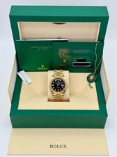 NEW 2025 Rolex Day-Date 40mm 228238 Presidential Black Diamond Baguette Dial 9