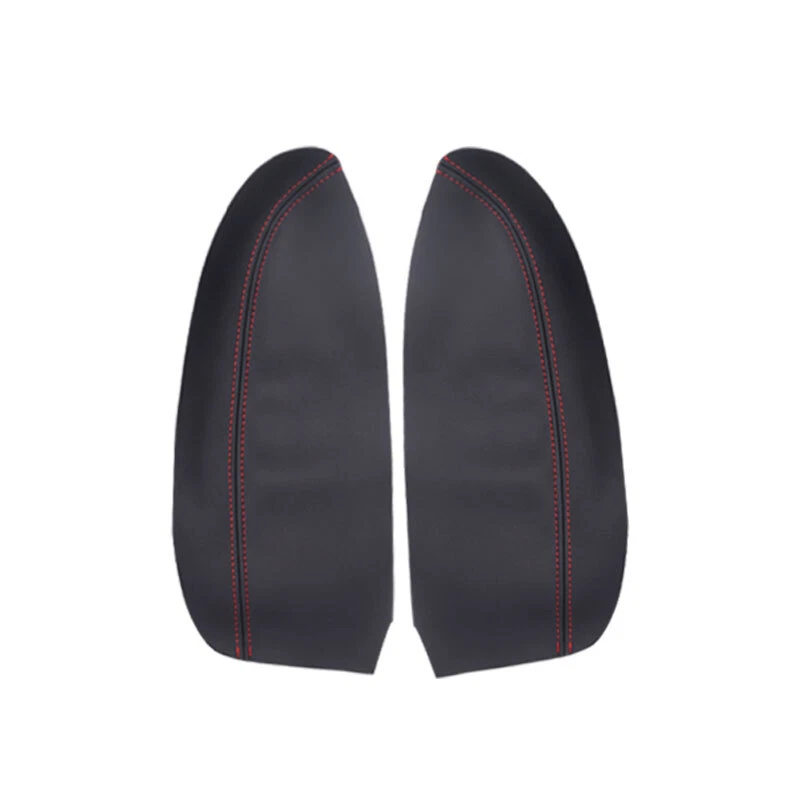 Repuesto de cubierta de cuero con paneles de reposabrazos de puerta delantera 2* para Acura RDX 2007-2012 Foto 2 de 4