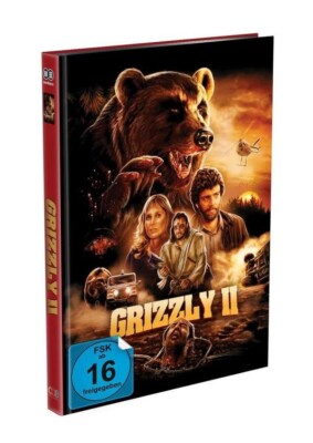 GRIZZLY 2: REVENGE - 2-Disc Mediabook DVD+BD Cover B NEU/OVP