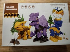 DIY Dinosaur Toys for Kids 3 Take Apart The Dinosaurs  Rebuild Your Way.