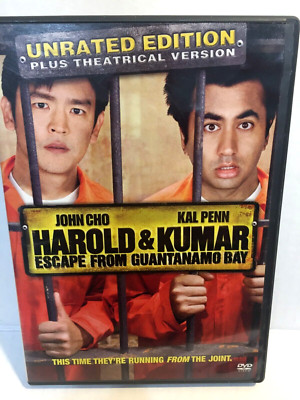 Harold & Kumar Escape From Guantanamo Bay DVD /Ships Same Day with Tracking