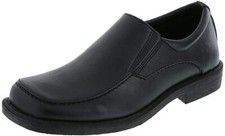 SmartFit Youth Boys' Daniel Black Dress Slip-On Shoes Size 10.5-6 M  79319