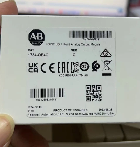 2024 Allen Bradley 1734-OE4C /C POINT I/O Analog Output Surplus *USA SELLER* - Picture 1 of 1