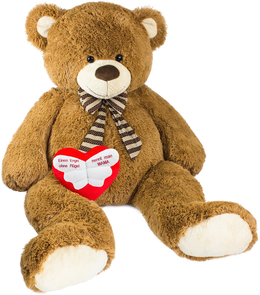 Teddybär Mit Herz – Kuschelweicher Plüschbär 23 Cm, Perfekt Als Geschenk Für Freundin, Mutter Oder Kind