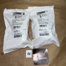  2 NEW PHOENIX CONTACT 16 POS CONTACT INSERT HC-B 16-I-UT-F 1648241